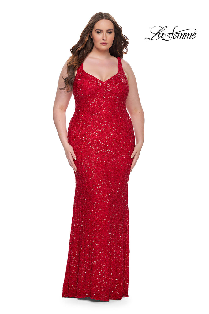 La Femme Style 31163 IN STOCK ROSE GOLD SIZE 18W