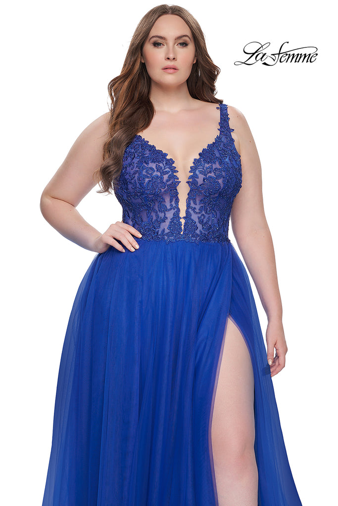 La Femme Style 31394 IN STOCK RED SIZE 16W