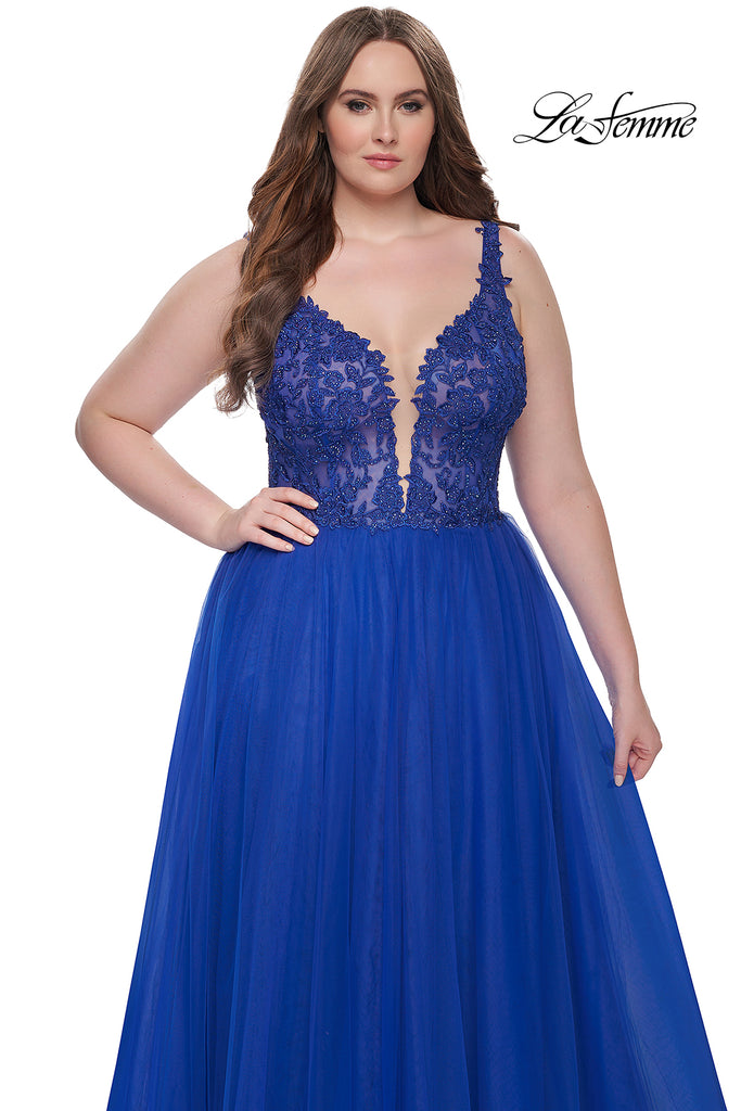 La Femme Style 31394 IN STOCK RED SIZE 16W