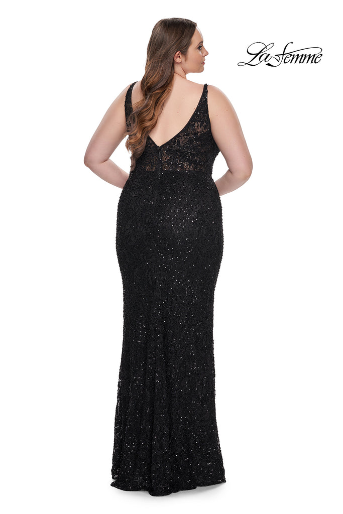 La Femme Style 31535 IN STOCK BLACK SIZE 20W