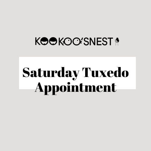 APRIL - Saturday Tux Appointment