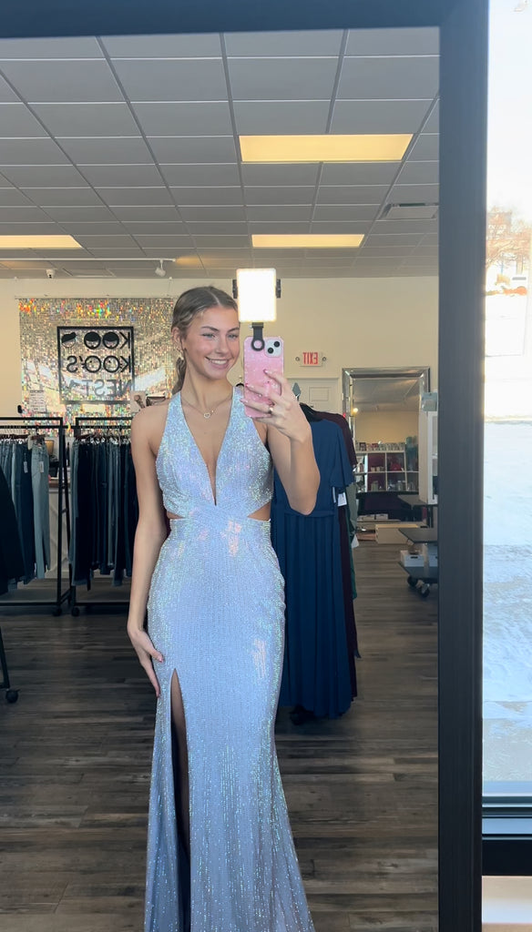 Sherri Hill 57145 IN STOCK LILAC SIZE 0