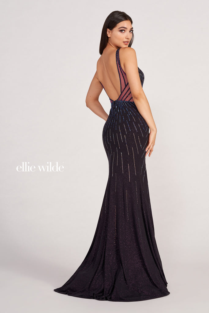 Ellie Wilde Prom Style EW34076 | IN STOCK BLACK SIZE 8