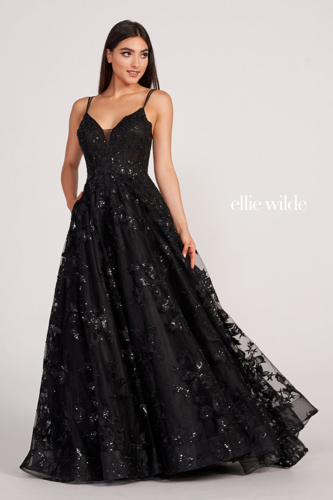 Ellie Wilde Prom Style EW34119 IN STOCK ENGLISH ROSE SIZE 2