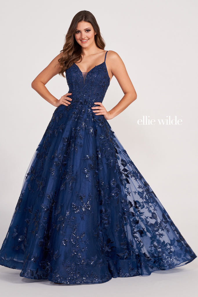 Ellie Wilde Prom Style EW34119 IN STOCK ENGLISH ROSE SIZE 2