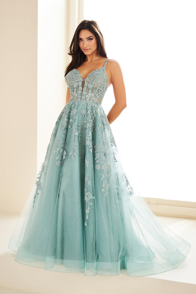 Ellie Wilde Prom Style EW36015 IN STOCK MAGENTA SIZE 10 + ORANGE SIZE 0