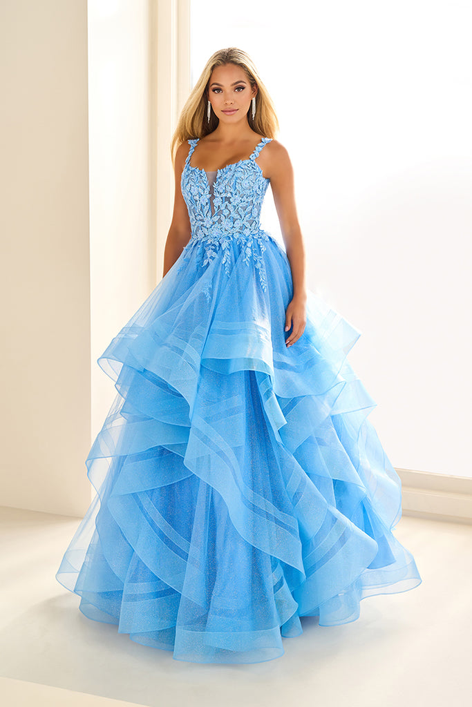Ellie Wilde Prom Style EW36035 IN STOCK INDIGO SIZE 00 + LAVENDER SIZE 12 + BLUEBELL SIZE 2