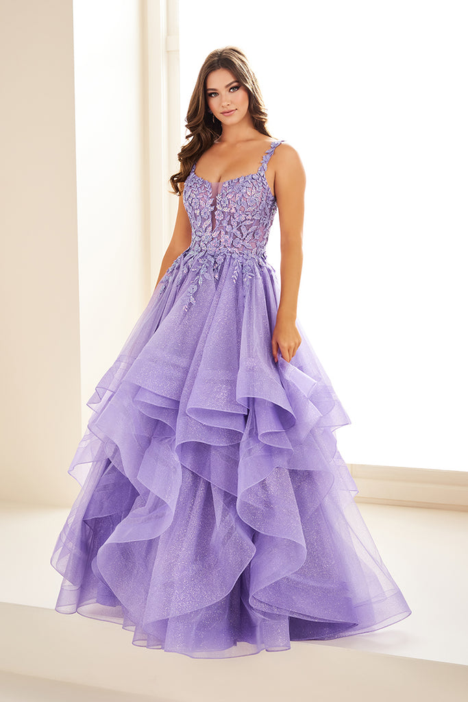 Ellie Wilde Prom Style EW36035 IN STOCK INDIGO SIZE 00 + LAVENDER SIZE 12 + BLUEBELL SIZE 2