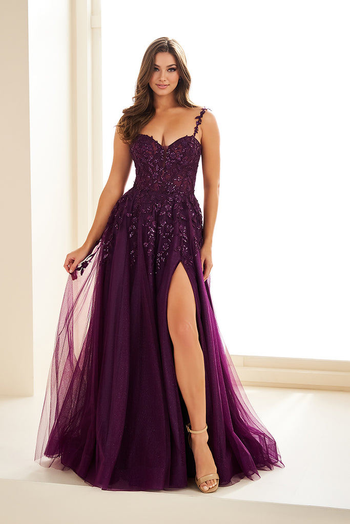 Ellie Wilde Prom Style EW36046 IN STOCK DARK TEAL SIZE 00