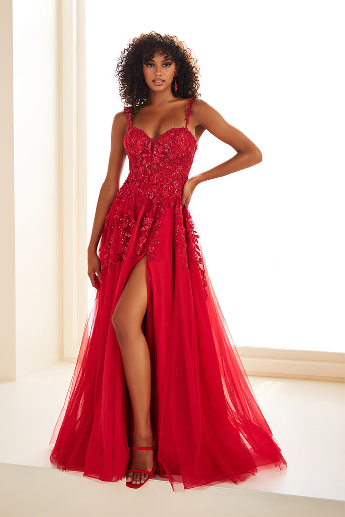 Ellie Wilde Prom Style EW36046 IN STOCK DARK TEAL SIZE 00