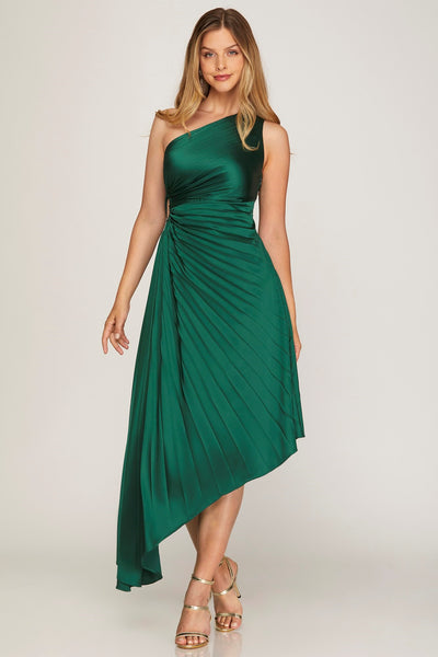 Francesca - Short Sleeve Maxi Dress - Navy