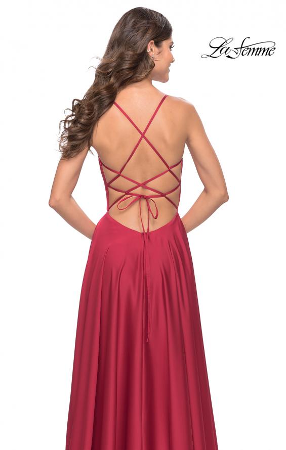 La Femme Style 31533 IN STOCK RED SIZE 00, ROYAL PURPLE SIZE 2