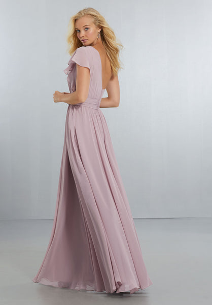 desert rose bridesmaid dresses morilee Morilee Bridesmaid 21795 Silky Satin One Shoulder Dress