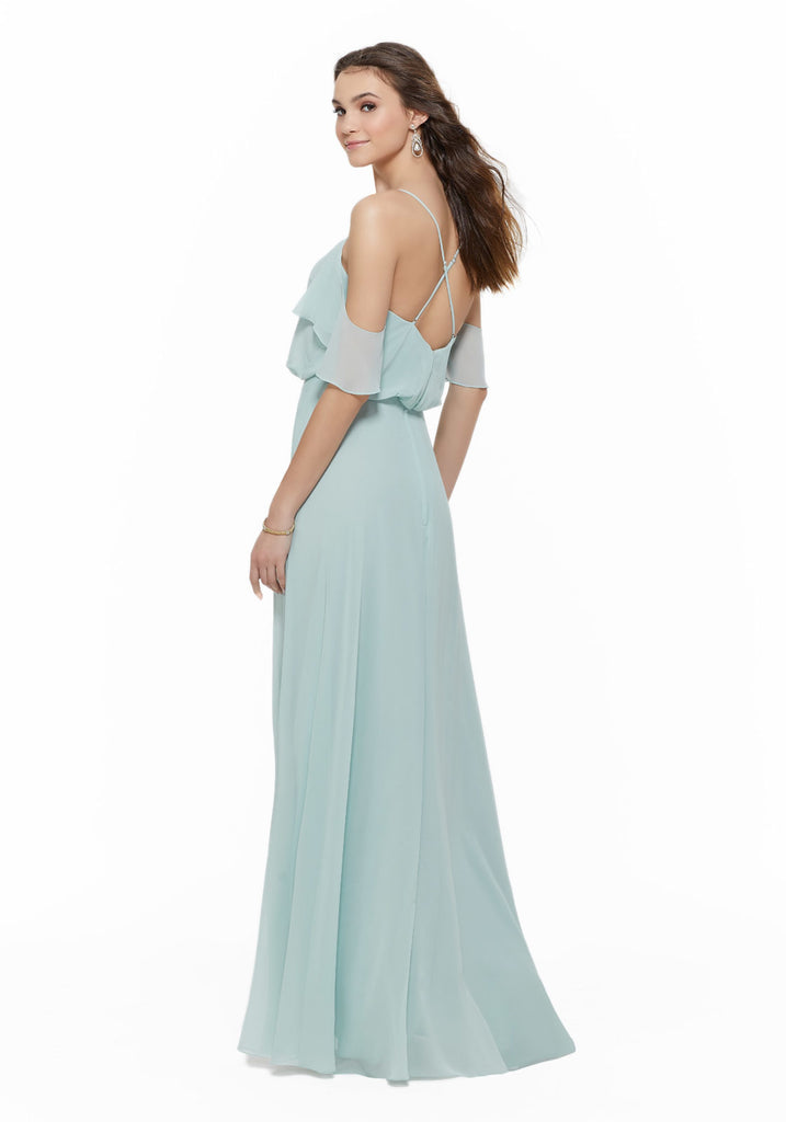 Morilee Style 21635 | In Stock Dusk Size 8 and Marine Size 18