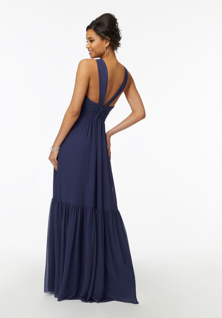 Morilee Style 21728 | In Stock Eggplant Size 8