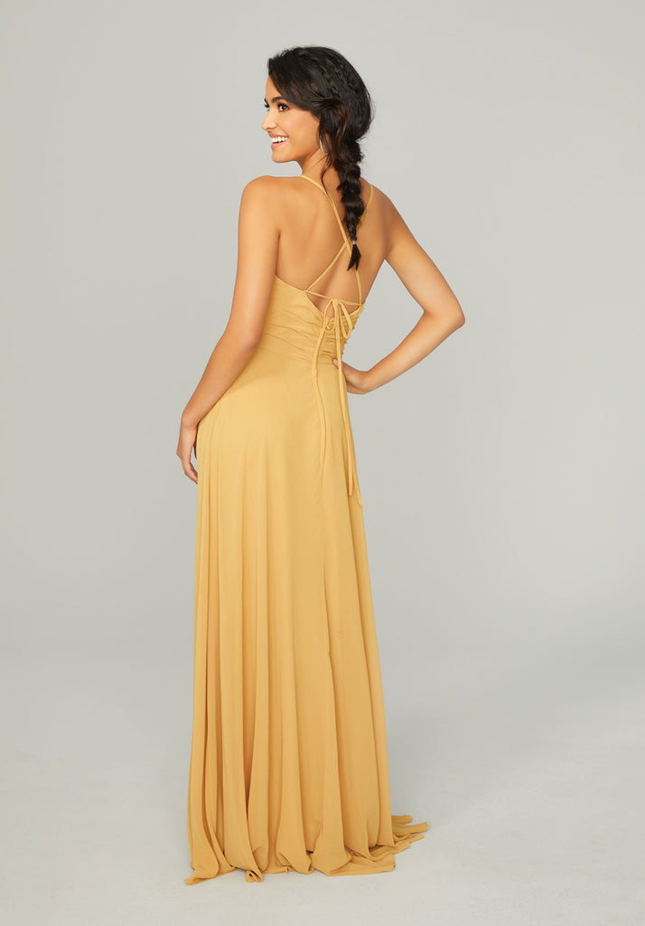 Morilee Style 21755  | In Stock Sapphire Size 8, Moss Size 14