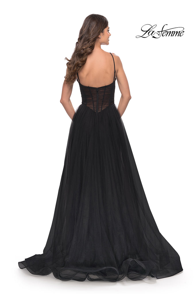 La Femme Style 31147 IN STOCK BLACK SIZE 4