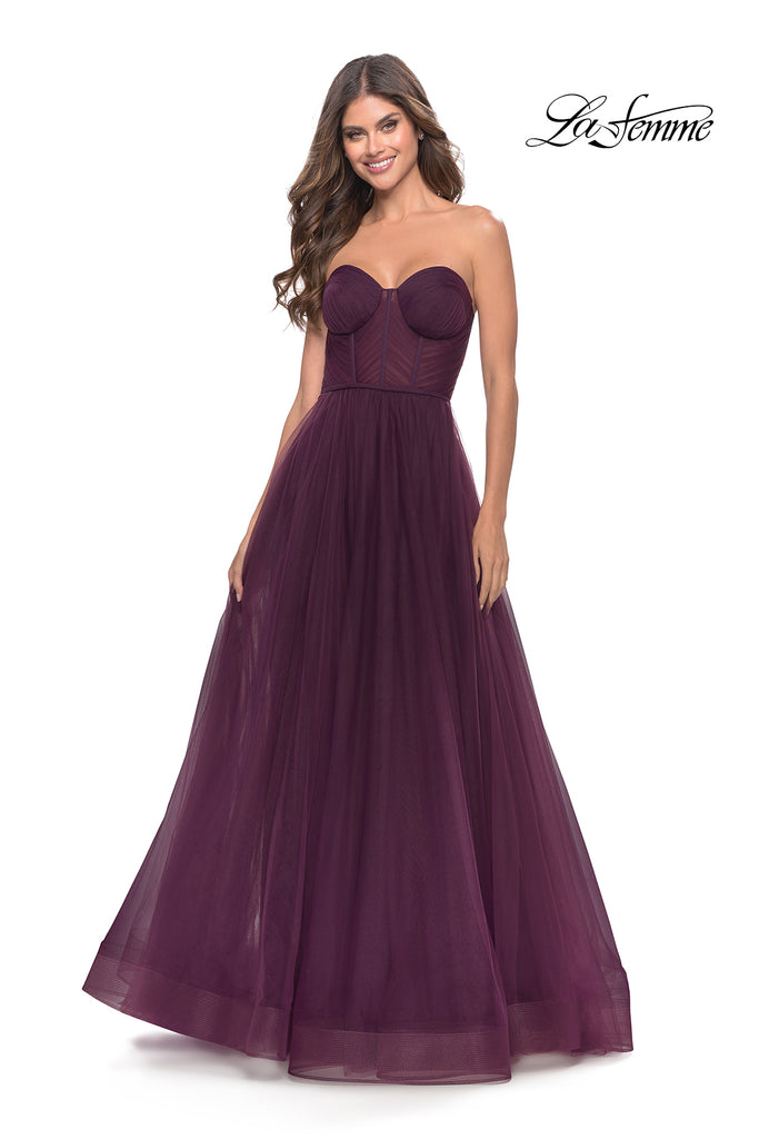 La Femme Style 31205 IN STOCK DARK BERRY SIZE 6