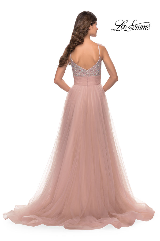 La Femme Style 31238 IN STOCK ROYAL BLUE SIZE 0, SAGE SIZE 6