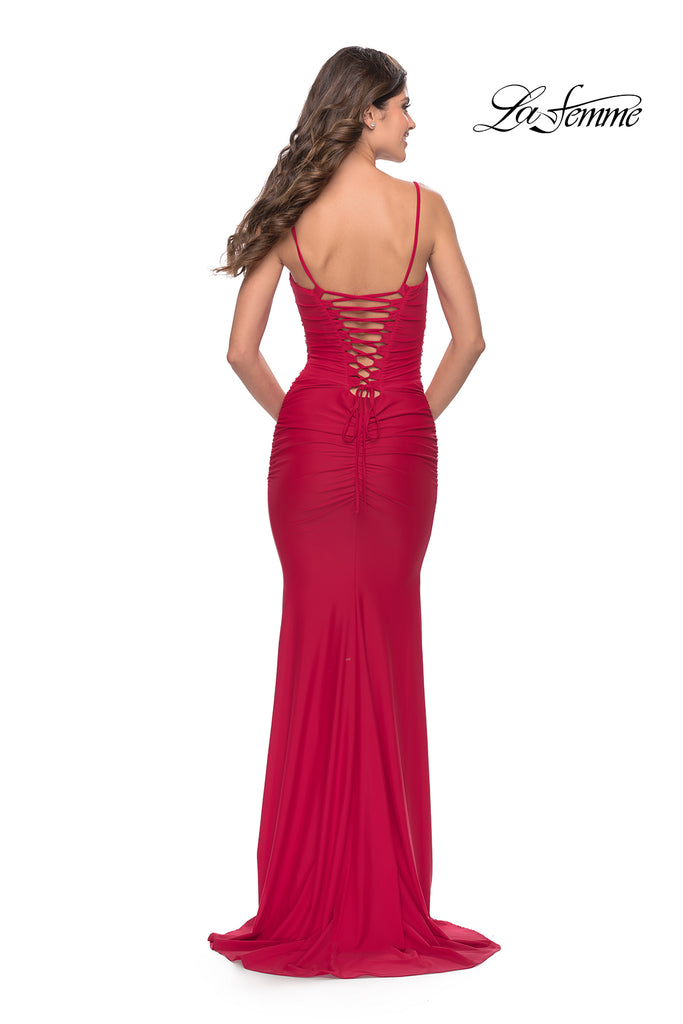 La Femme Style 31330 IN STOCK BLACK SIZE 12, RED SIZE 8