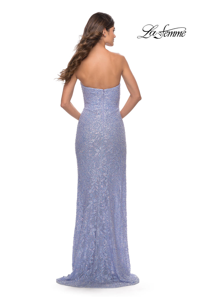 La Femme Style 31351 IN STOCK LIGHT PERIWINKLE SIZE 6