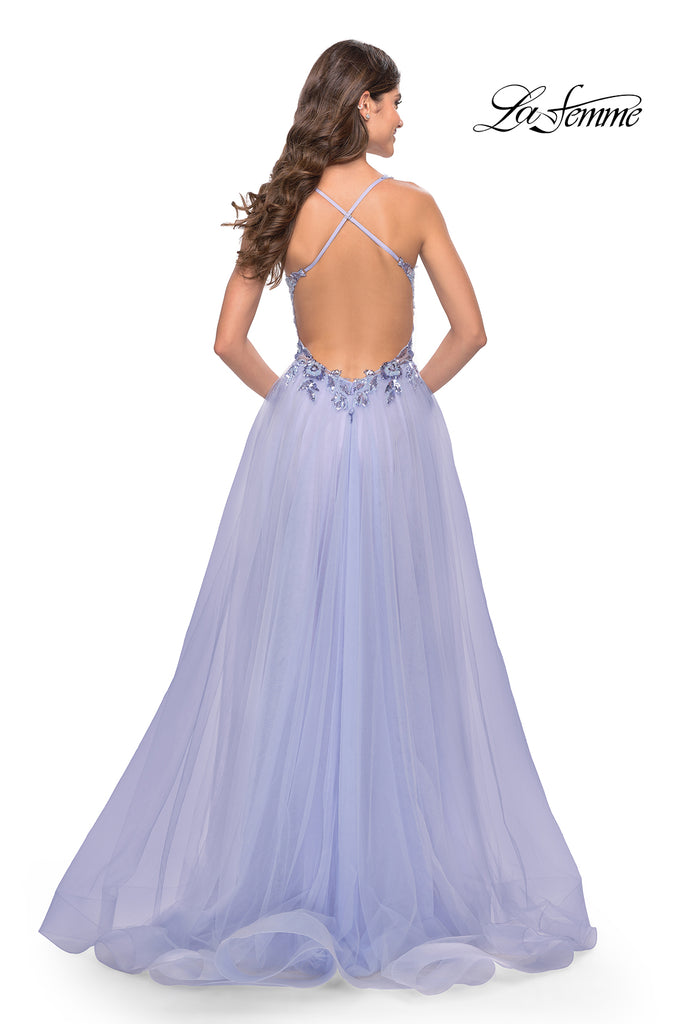 La Femme Style 31369 IN STOCK LIGHT PERIWINKLE SIZE 2