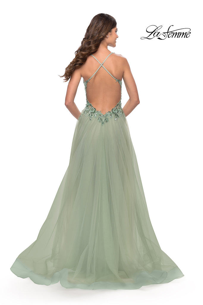 La Femme Style 31369 IN STOCK LIGHT PERIWINKLE SIZE 2