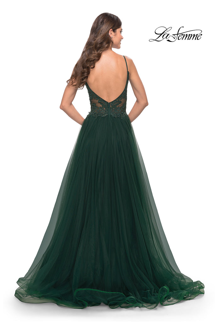 La Femme Style 31507 IN STOCK DARK EMERALD SIZE 10