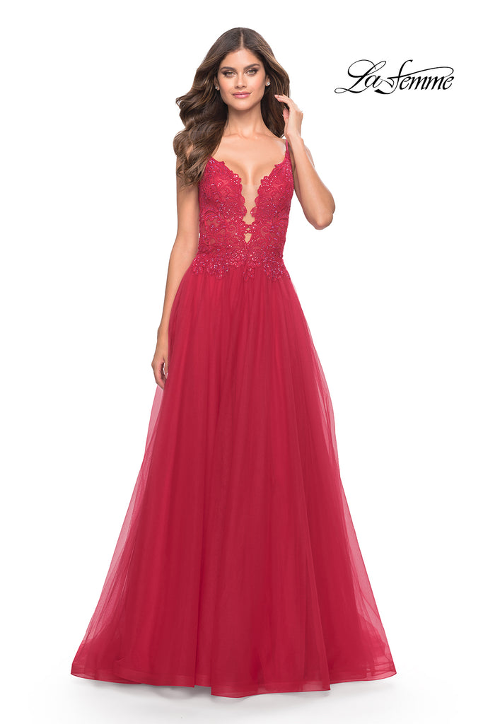 La Femme Style 31507 IN STOCK DARK EMERALD SIZE 10