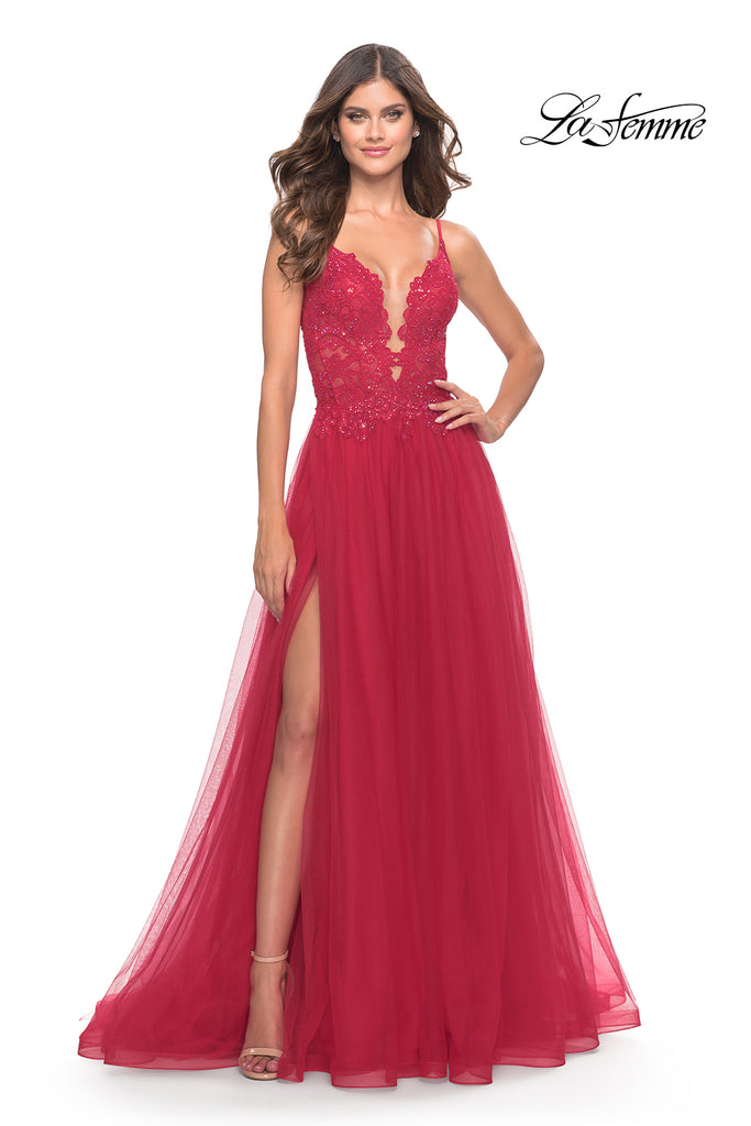 La Femme Style 31507 IN STOCK DARK EMERALD SIZE 10