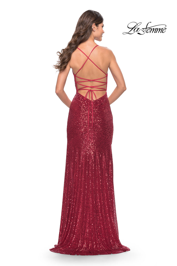 La Femme Style 31508 IN STOCK DARK BERRY SIZE 12