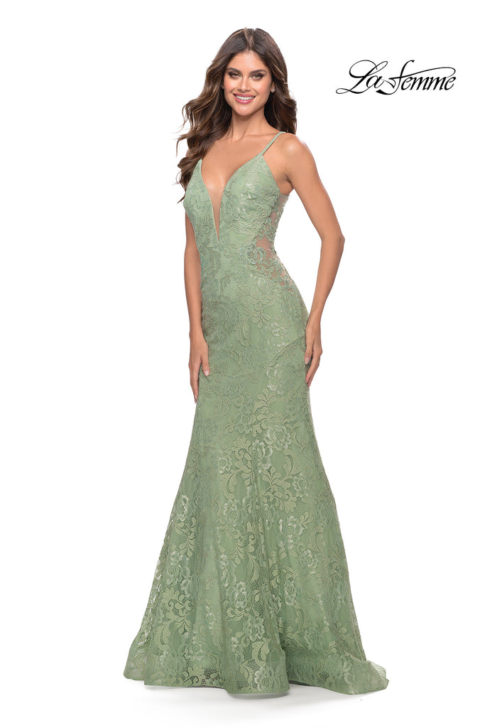 La Femme Style 31512 IN STOCK SAGE SIZE 2