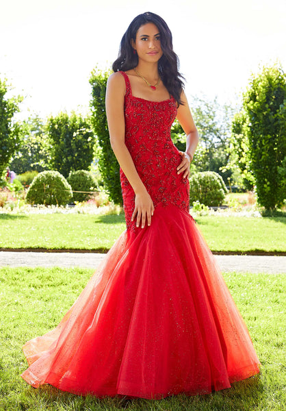 Morilee Prom Style 48062 IN STOCK RED SIZE 4