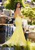 Morilee Prom Style 47039  IN STOCK BRIGHT BLUE SIZE 6 & BRIGHT YELLOW SIZE 2