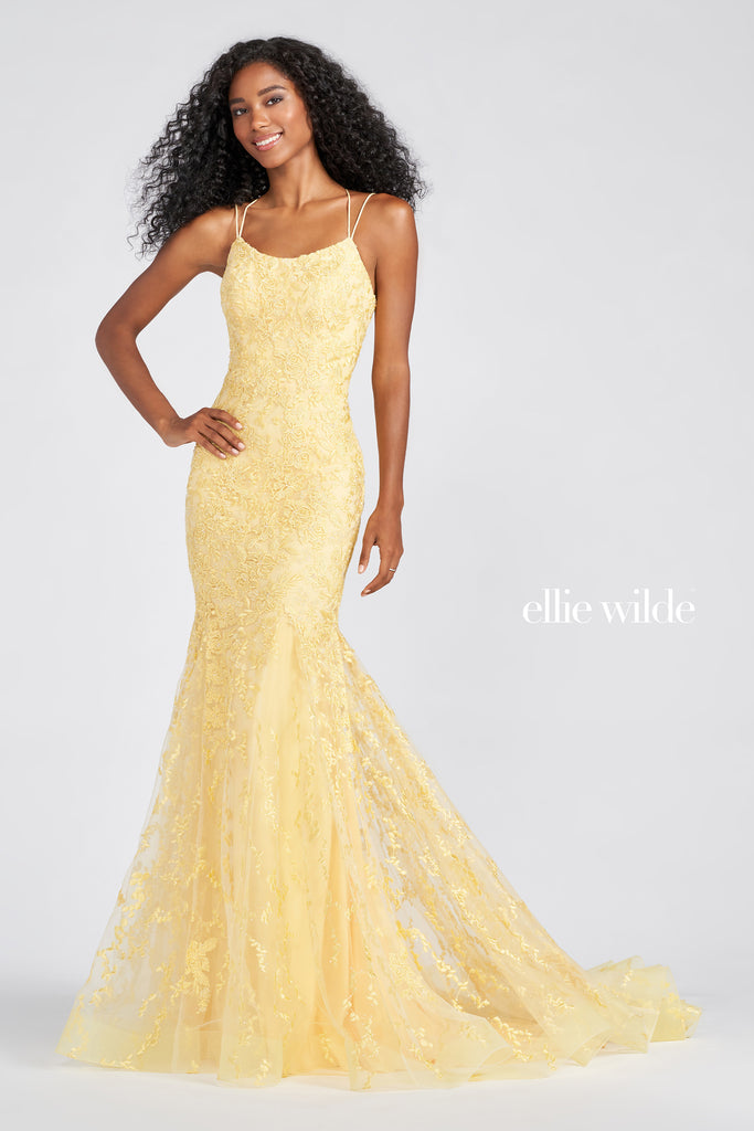 Ellie Wilde Prom Style EW122032 IN STOCK TEAL SIZE 18