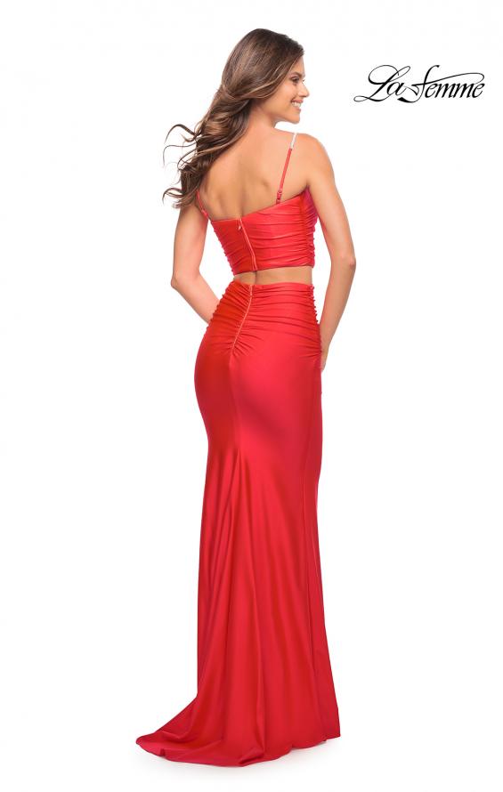 La Femme Style 30789 IN STOCK HOT CORAL SIZE 12