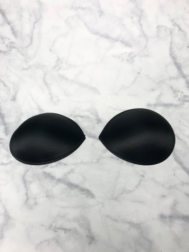 Tear Drop Boob Cups - Black