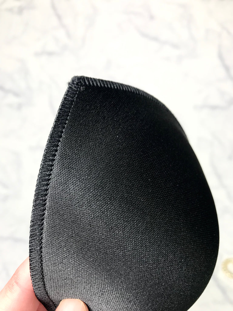 Tear Drop Boob Cups - Black