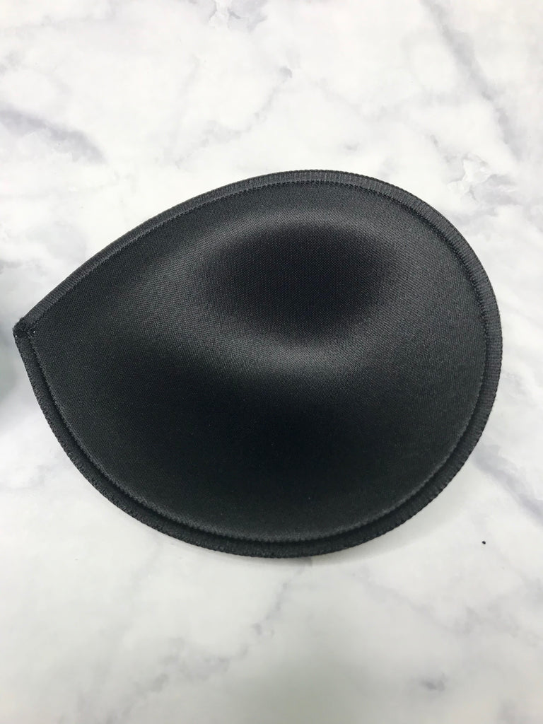 Tear Drop Boob Cups - Black