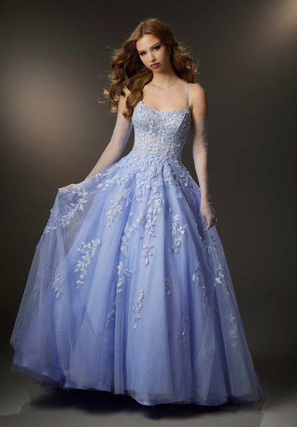 Morilee Prom Style 47038 IN STOCK TEAL SIZE 8
