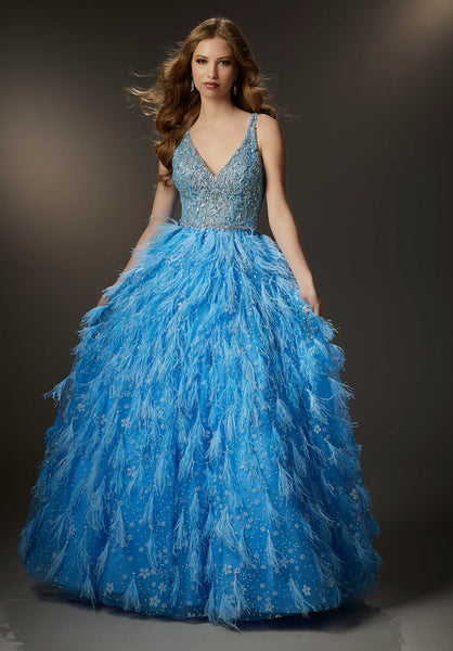 Morilee Prom Style 48056 IN STOCK FRENCH BLUE SIZE 4