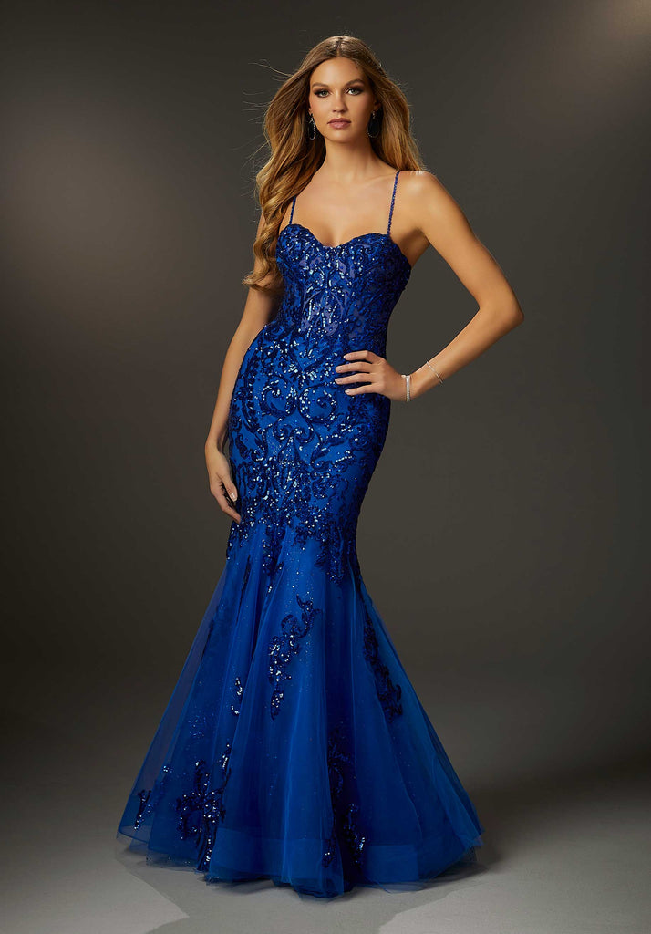 Morilee Prom Style 48070 IN STOCK ROYAL SIZE 18