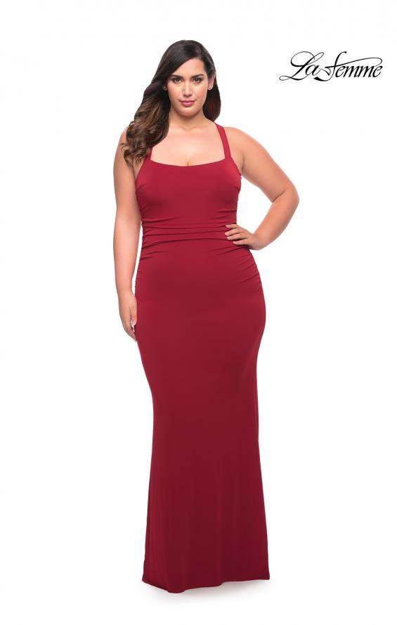 La Femme Style 29590 IN STOCK RED SIZE 12W