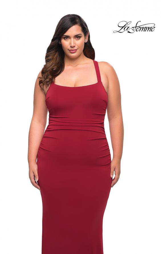La Femme Style 29590 IN STOCK RED SIZE 12W