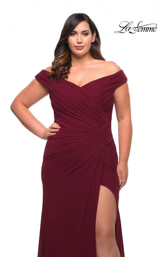 La Femme Style 29722 IN STOCK WINE SIZE 22W