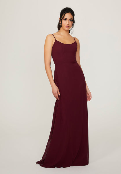Morilee Style 21810 | In Stock Rosewood Size 22, Black Size 24