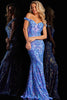 Jovani 23675 | IN STOCK BLUE/PURPLE SIZE 16