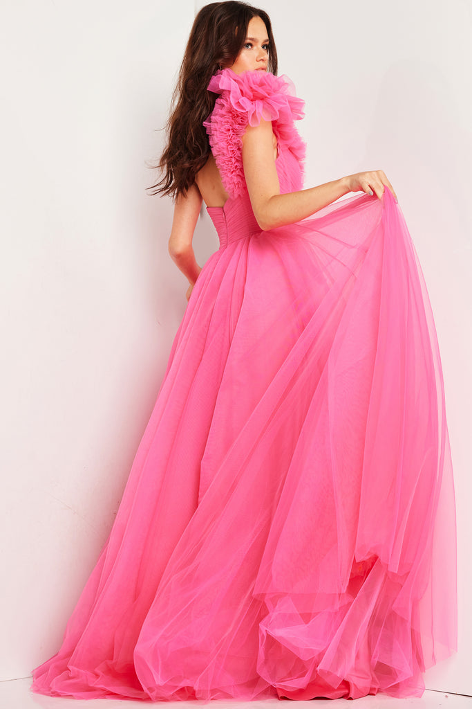 Jovani 25919 | IN STOCK HOT PINK SIZE 8