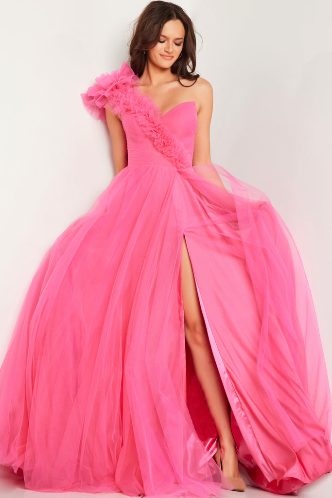 Jovani 25919 | IN STOCK HOT PINK SIZE 8