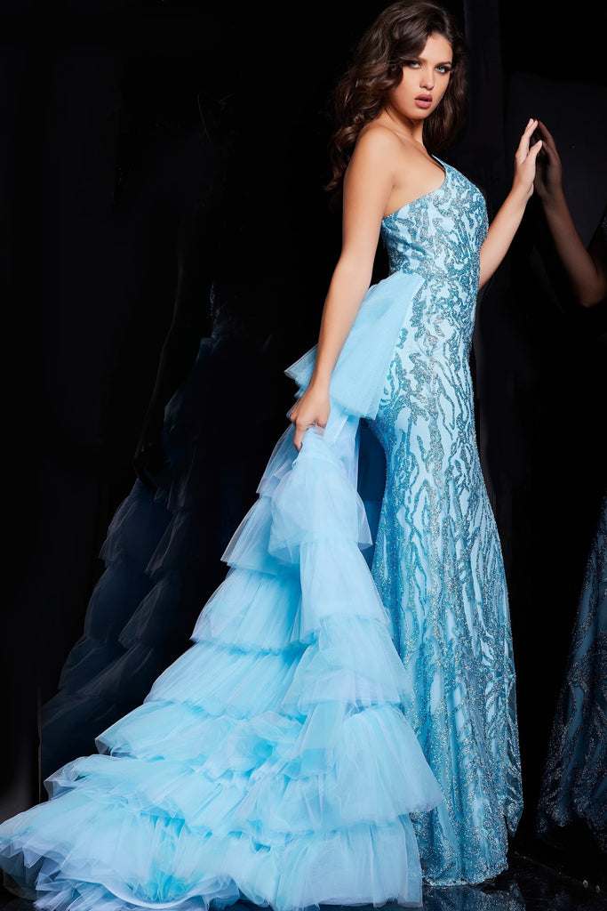 Jovani 26119 | IN STOCK TURQUOISE SIZE 2